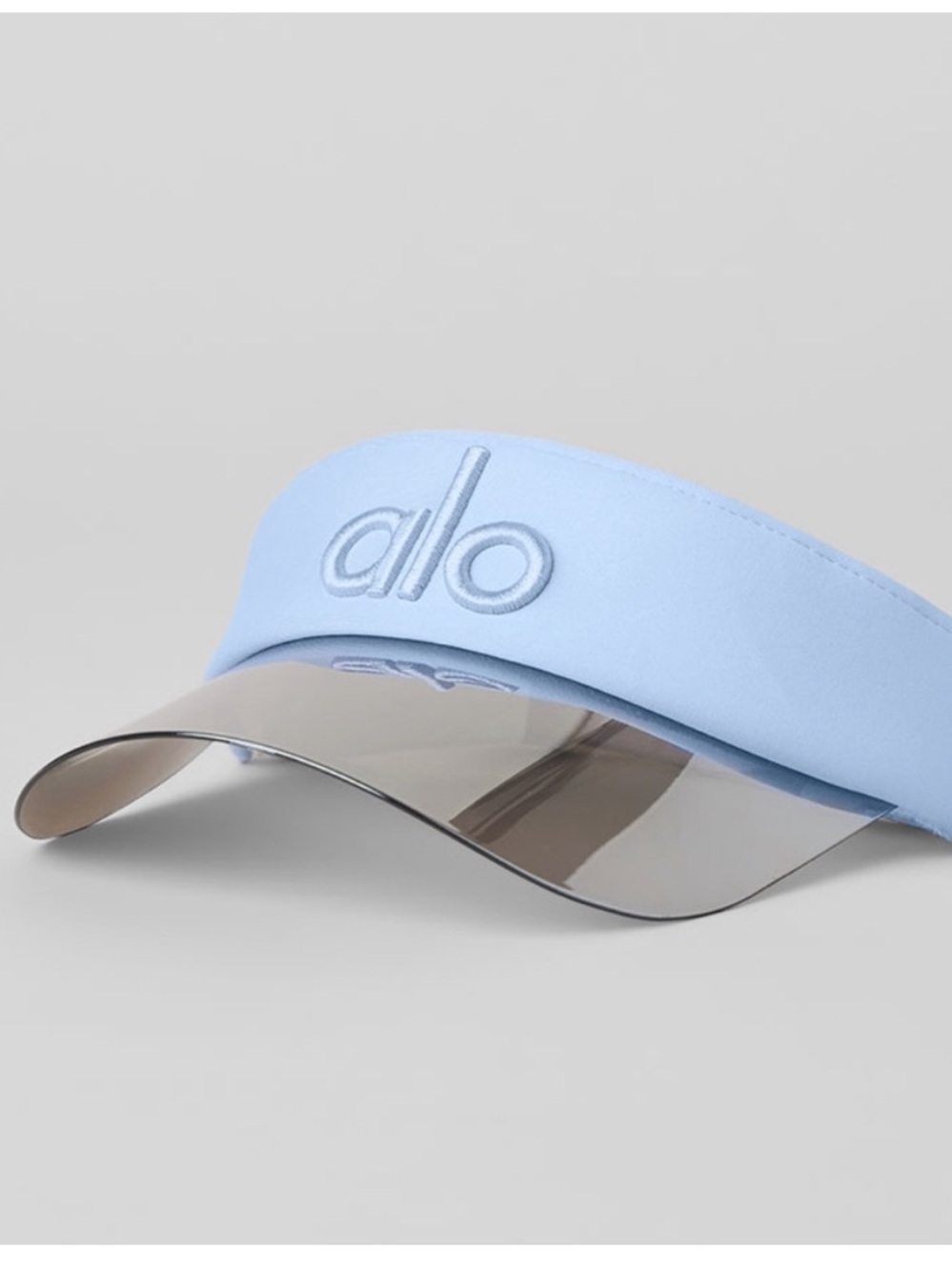ALO Airlift Solar Visor Seashell Blue One Size Fits Most